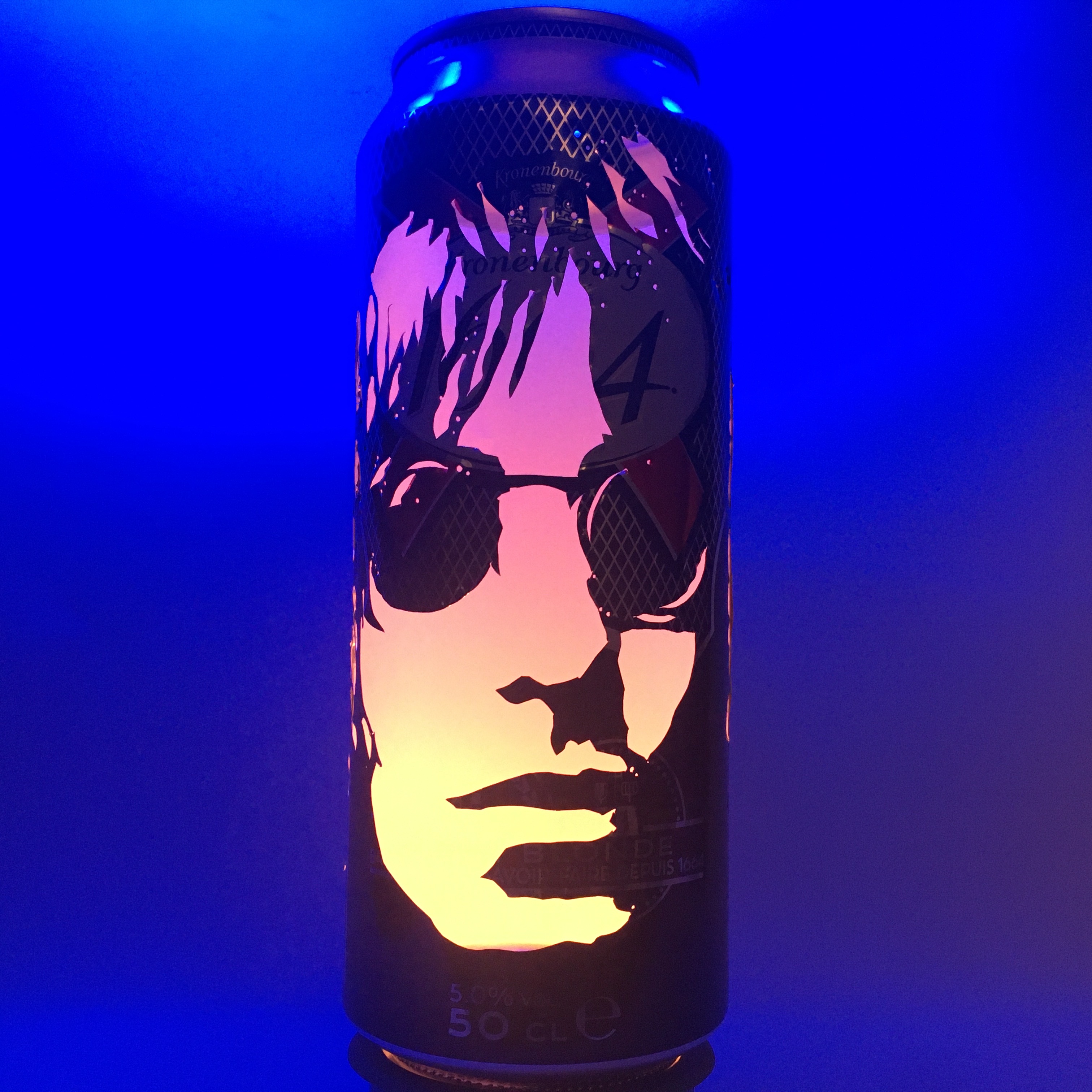 Liam Gallagher Beer Can Lantern Cult Cans