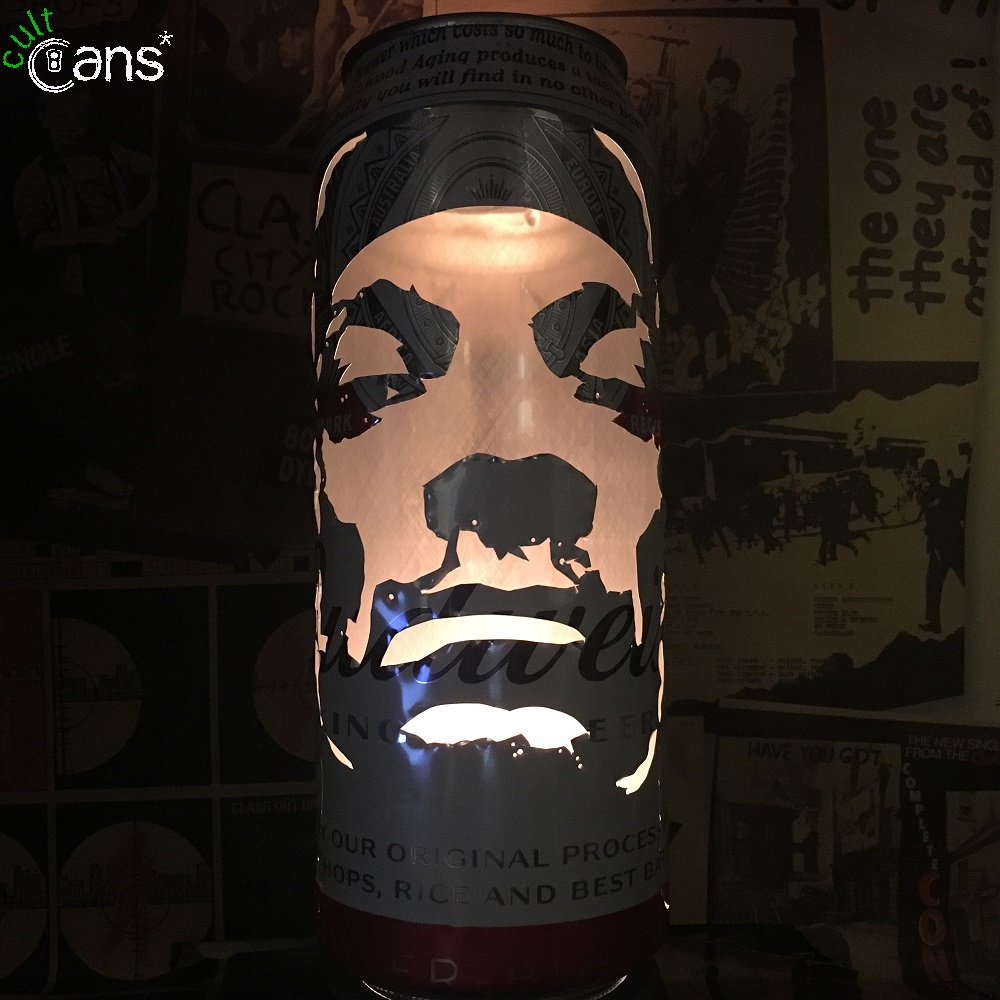 Hip-Hop Pop Art Portrait Lamp Unique Gift! Snoop Dogg Beer Can Lantern